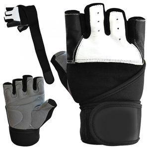 Guantes de gimnasio hechos en Pakistán para entrenamiento deportivo Guantes de entrenamiento de cuero para fitness con uso al aire libre para levantamiento de pesas a la venta 2025 - Product Image 4