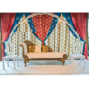 Muro de Velas Metálico de Diseño para Escenario de Recepción, Elegante Muro de Velas para Escenario de Boda, Moderno Muro de Velas para Escenario de Eventos, Canadá - Product Image 6