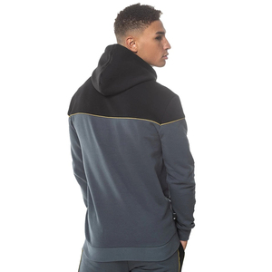 เสื้อฮู้ดผู้ชายแบบ OEM ผ้าคอตตอน 100% สวมใส่สบายและนุ่ม พร้อมโลโก้แบบกำหนดเองและงานพิมพ์ DTG - Product Image 6