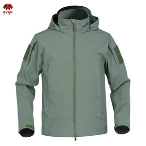 Veste d'extérieur légère coupe-vent Veste décontractée pour homme à fermeture éclair Coupe-vent de style sportif Veste de qualité supérieure - Product Image 1