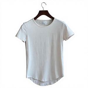 Custom 100% Cotton Jersey <b>Men's</b> <b>T</b>-<b>Shirt</b> Garment Dyed for Sleeve O-Neck Oversized Blank Solid Color Quick Dry 180 Grams - Product Image 3