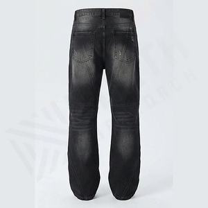 Nouveauté, jeans pour hommes OEM, pantalon d'été, design unique, style streetwear, denim de qualité, pantalon en gros, couleur personnalisée - Product Image 2