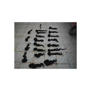 Cabello humano unisex resistente al calor, elaborado y con un acabado lujoso, el brillo completo está hecho de cabello humano virgen 100% Premium - Product Image 4