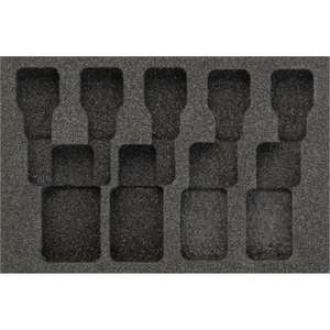 Inserto de Espuma Suave de 2 Componentes Hazet para Estuches de Herramientas 986/9 N - Product Image 1