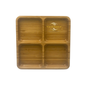 Plateau de service réutilisable en bambou, vaisselle sans plastique pour un style de vie durable - Product Image 4