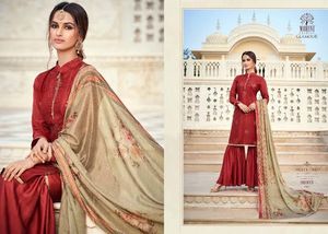 Costume de mariage pakistanais indien de haute qualité en crêpe avec broderie impression numérique Salwar Kameez avec Dupatta tenue de fête - Product Image 2