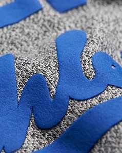 180ct Sweats à capuche épais zippés pour hommes 100% coton avec impression bouffante brodée pour l'hiver - Product Image 3