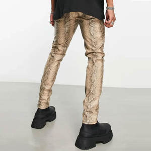 Fabricant pakistanais de qualité supérieure Pantalons en cuir pour hommes Street Wear Nouveau design Meilleure arrivée Pantalons en cuir pour hommes de grande taille - Product Image 2