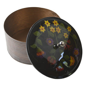 Nuevo Contenedor de Diseño Moderno con Temática Moderna, Color Oscuro, Metálico, Listo para Usar, para Decoración de Mesa y Decoración del Hogar al Mejor Precio - Product Image 3