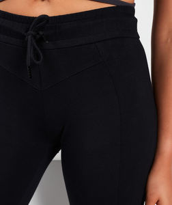 Pantalon en coton pour femmes Pantalon cargo pour femmes Sweat Jogger Taille haute avec pantalon de course empilé - Product Image 5