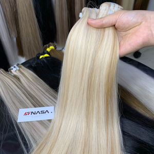 Cabello Humano Virgen Vietnamita Natural de Primera Calidad, 20 kg a Granel, Color Claro, Textura Lisa, Diseño Libre, Envío Rápido - Product Image 1