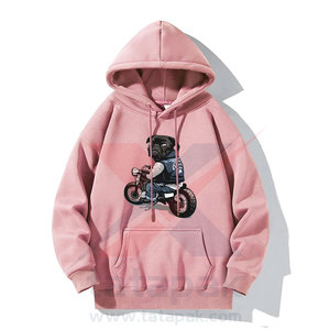 Sudaderas con capucha para hombre con impresión de logotipo personalizado, jersey de poliéster y algodón para fabricación de invierno - Product Image 2