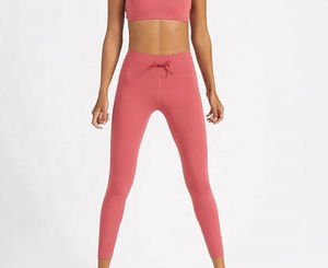 Leggings Deportivos Ligeros de Alta Calidad para Mujer, Leggings de Mujer con Logotipo Personalizado, Color Antiarrugas, Tejido Duradero - Product Image 3