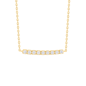 Colgantes y Dijes de Lujo Unisex con 9 Diamantes Blancos y Amarillos de 14K, Certificados por IGI, Diseño Moderno, Accesorio de Moda - Product Image 2