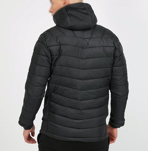 Chaqueta de Plumón Personalizada de la Mejor Calidad para Hombre, Impermeable, Cortavientos, para Exteriores, con Logotipo Personalizado, Impresión de Etiquetas, Talla Grande, Delgada, Informal - Product Image 4
