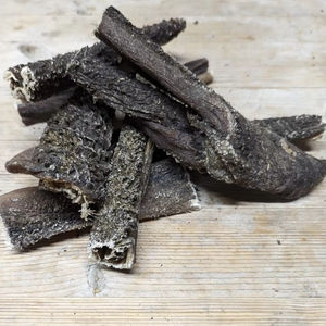 100% friandises à mâcher de tripes de boeuf biologiques naturelles pour chiens tailles personnalisées nourriture à mâcher pour chien de buffle matériel de viande sans danger pour les chiens à manger - Product Image 1