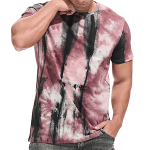 Venta al por mayor OEM impresión personalizada sublimación impresión 100% poliéster camisetas deportes y gimnasio desgaste secado rápido hombres camisetas - Product Image 3