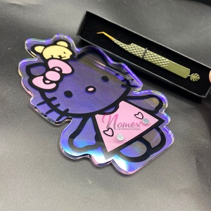 Pinzas para Extensión de Pestañas Nomex International Kitten, con Imán, Transparentes, Herramientas Sostenibles - Product Image 4