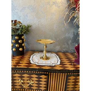 Unique Metal Round Cupcake Stand with Gold Finished Perfect for Weddings Events and Stylish <b>Bakeware</b> Display - Product Image 4