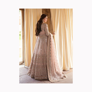 Nouveauté femmes Lehenga Banarasi soie Choli broderie travail mariée Lehanga Choli pour mariage et tenue de festival - Product Image 5