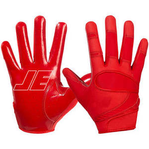 Gants de football américain super collants avec logo personnalisé Gants de Fielding pour temps froid Gants de rugby Prix bon marché - Product Image 3