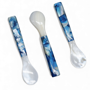 ช้อนมุกสำหรับเสิร์ฟอาหารว่างและของหวาน ผลิตโดยตรงในเวียดนาม - Product Image 1