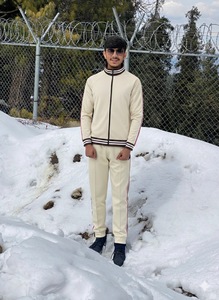 Men's <b>Plain</b> <b>Tracksuit</b> Wear and Jogging Outfits Casual 2-piece Set Adults Stylish Jogger Sweatsuit Sports Track Suit - Product Image 5