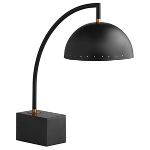 El bronce tiene un marco cónico en metal con polvo de lámpara de mesa de cobre Marco cónico de latón en metal con polvo de lámpara de mesa de cobre - Product Image 6