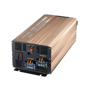 Inverter Tenaga Surya Hibrida 3000W, Inverter Tenaga Surya 12V 24V 48V untuk Rumah dan Pemerintah 3300W