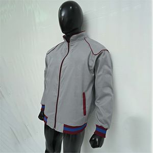 Veste coupe-vent Zip Sport pour homme, style streetwear, personnalisable, hiver, fine, devant design, tissu polyester, haute qualité, dernière sortie, bomber - Product Image 4