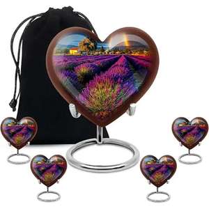 Vente chaude à prix raisonnable Urnes faites à la main pour cendres humaines Urne en aluminium pour crémation Fabrication indienne de l'Inde - Product Image 2