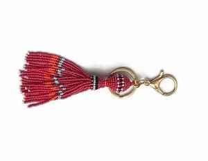 Breloque de sac en pierre naturelle prismatique, bijoux - Product Image 4