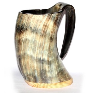 Premium Quality Nice Horn <b>Mug</b> Natural Buffalo Viking Drinking Horn <b>Mug</b> for Home Hotel Nice Quality Decent Crafts Product - Product Image 5