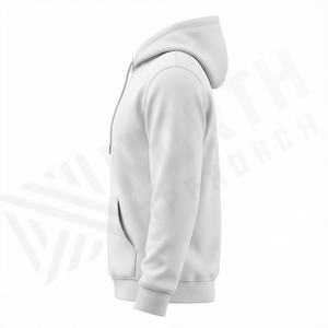 Sudadera con Capucha Personalizada para Hombre, Impresión Premium, Logotipo Personalizado, 100% Algodón, Invierno, Gruesa, Talla Grande, Estilo Urbano, Felpa - Product Image 3