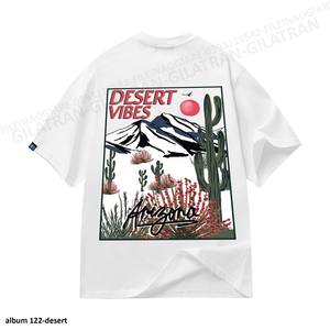 เสื้อยืดคอกลมผ้าคอตตอน100% แห้งเร็วพิมพ์ลายกราฟิกขนาดใหญ่มีลวดลายสำหรับทุกเพศเวียดนาม - Product Image 1