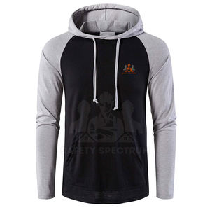 Sudadera con Capucha de Invierno de Primera Calidad para Hombre, Sudadera Deportiva de Gimnasio, Tejido de Punto Sólido, 100% Algodón, Transpirable, Ecológica, Corte Regular - Product Image 1