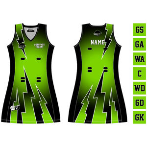 Conjuntos de Uniformes de Netball Personalizados para Adultos, Sublimados en Blanco, de Alta Calidad, Spandex/Algodón, Tallas Grandes, Ropa Deportiva para Todos los Equipos y Clubes - Product Image 3