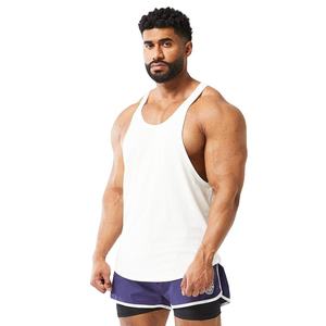Débardeur pour homme de haute qualité 100% coton et polyester Respirant Tricoté Vêtement de sport avec taille plus Grande Vente en promotion - Product Image 1