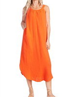 Robe longue d'été en jean de haute qualité, personnalisée, avec dentelle et imprimé animal, taille naturelle, coupe ample, sans manches, décontractée, écologique, pour le quotidien