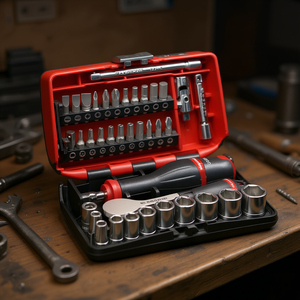 Juego de Llaves de Tubo Facom de 6 Puntas, 1/4'' Métricas - Product Image 3