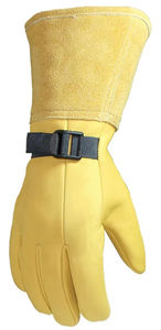 Guantes de soldadura TIG, cuero de piel de cabra fino duradero, guantes TIG suaves y flexibles, guantes TIG de soldadura de larga duración - Product Image 3