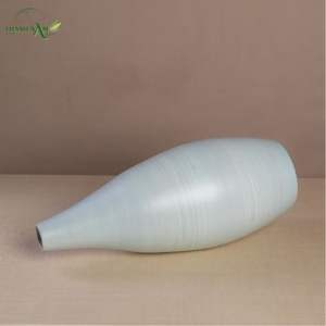 Vase en bambou Art Déco en forme solide et enroulée, écologique et durable, décoration de table pour la maison et l'usage commercial - Product Image 2