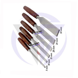 Juego de 6 Formones para Hueso, Instrumentos de Cirugía Ortopédica, Borde de Bisel Único, Nuevo, Disponible en Varios Tamaños, Fabricado por Wenquar - Product Image 1