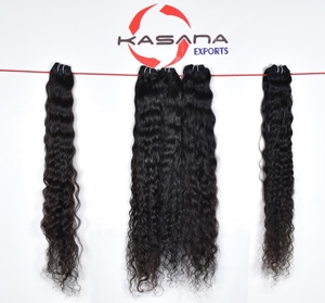 Raw 100% pelo vietnamita sin procesar virgen birmano color natural pelo negro mujeres onda rizo onda profunda extensiones de cabello humano - Product Image 5
