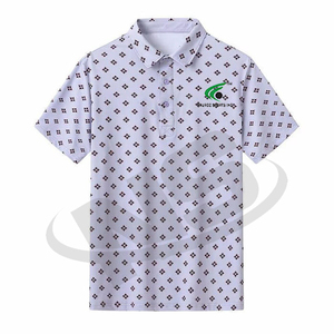 Nouveaux arrivages de polos à la mode pour hommes Polos de couleur unie de qualité supérieure avec logo personnalisé Meilleur polo décontracté - Product Image 1