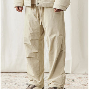 Pantalones Deportivos Unisex Personalizados con Logotipo, de Nailon/Crinkle, Corte Regular, Cortavientos de Moda, Talla Grande, Pierna Ancha - Product Image 6