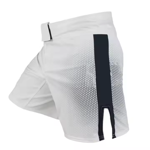 Nueva llegada personalizado transpirable UFC pantalones cortos 100% poliéster para adultos sublimación OEM Logo transpirable artes marciales desgaste - Product Image 1