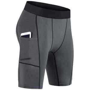 Shorts de sport pour hommes, séchage rapide, durables, ourlet fendu, entrejambe de 5 pouces, vêtements de sport, fitness, entraînement, athlétisme, course à pied - Product Image 3