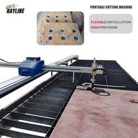 Découpeuse plasma CNC 2000mmx4000mm avec source plasma HP chinoise pour une solution de découpe de tôles métalliques abordable