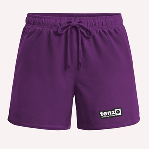 Shorts de sport en polyester à séchage rapide Tenzo Intl pour hommes, taille élastique avec cordon de serrage, entraînement, service OEM/ODM disponible - Product Image 1